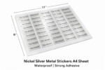 Custom Metal Stickers (A4 Sheet) - Image 4