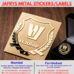 Gold Plated Metal Stickers
